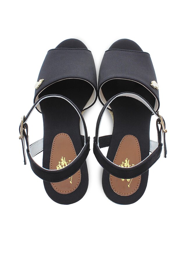 U.S. Polo Assn. Сандали U.S. Polo Assn. Alyss ALYSSA012 Черен