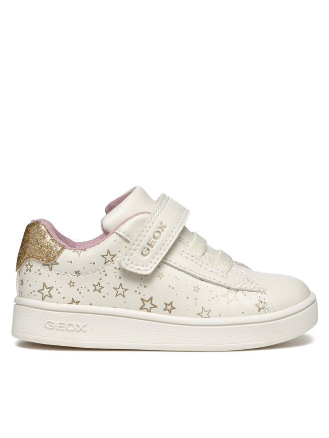 Geox Sneakersy Geox B Eclyper Girl B455MA 0BCKC C1K2L S Écru