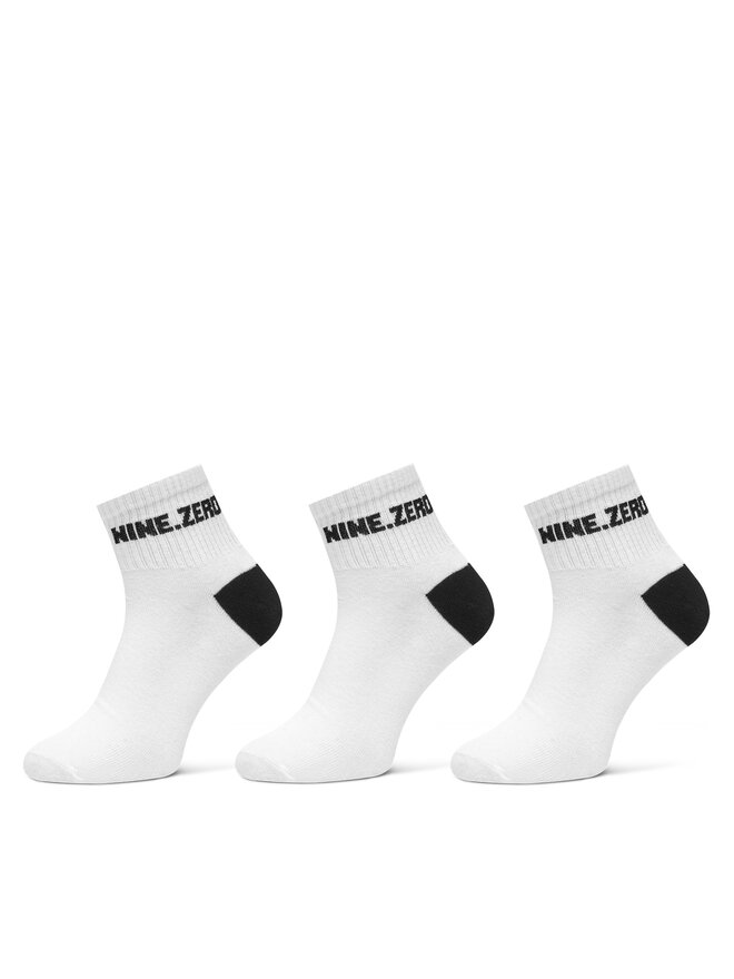 Jack&Jones Zestaw 3 par wysokich skarpet męskich Jack&Jones Jacbeijing 12273827 Biały
