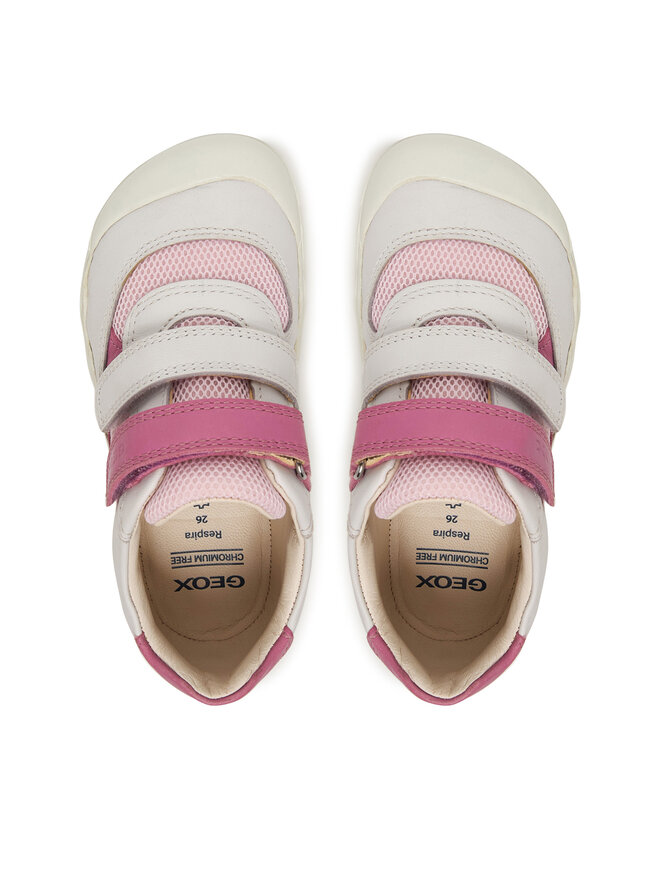 Geox Sneakers Geox B Steppieup Girl B6563A 08514 C0406 Weiß