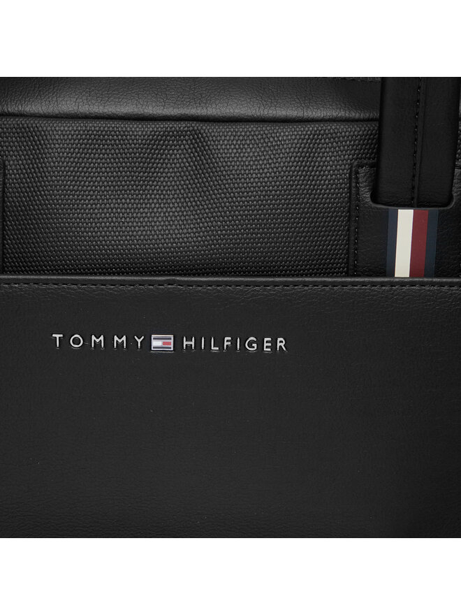 Tommy Hilfiger Brašna na notebook Tommy Hilfiger Th Corporate Computer Bag AM0AM11822 Černá