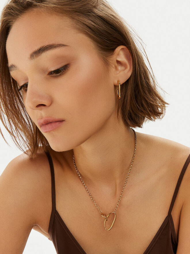 Calvin Klein Ohrringe Calvin Klein 35000347 Goldfarben