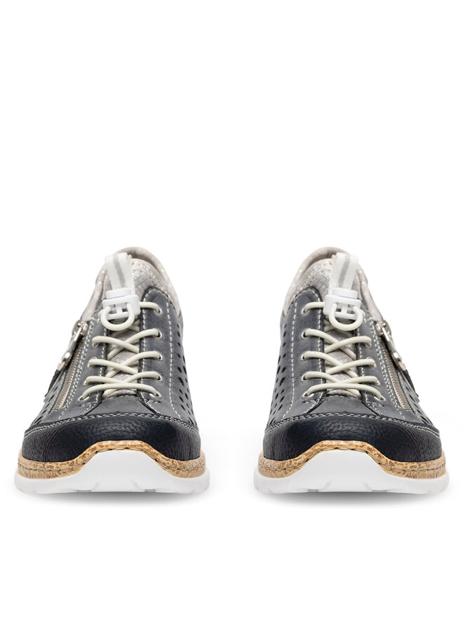 Rieker Halbschuhe Rieker N42P6-14 Dunkelblau