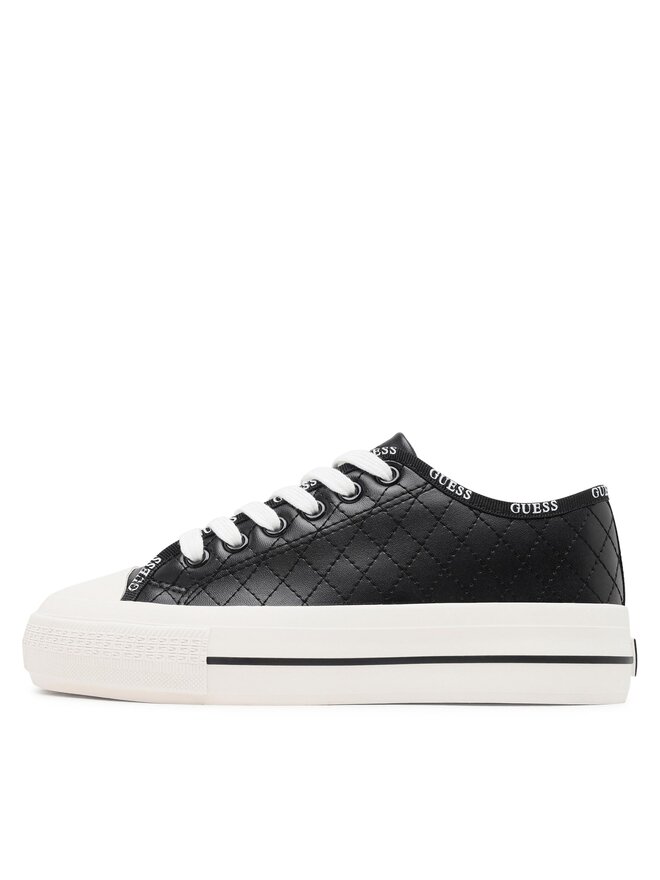 Guess Sneakers aus Stoff Guess Emma FL7EMM ELE12 Schwarz