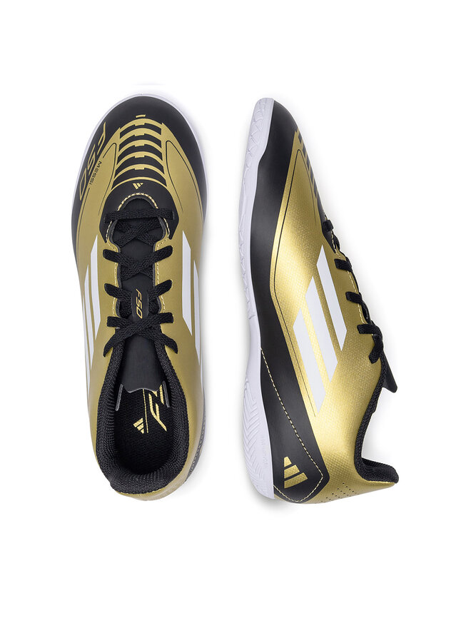 Снікерcи adidas F50 CLUB IN J MESSI IG9326 Золотий | evzuttya.com.ua