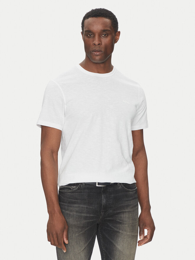 BOSS BOSS Camiseta Tegood 50508243 Blanco Regular Fit