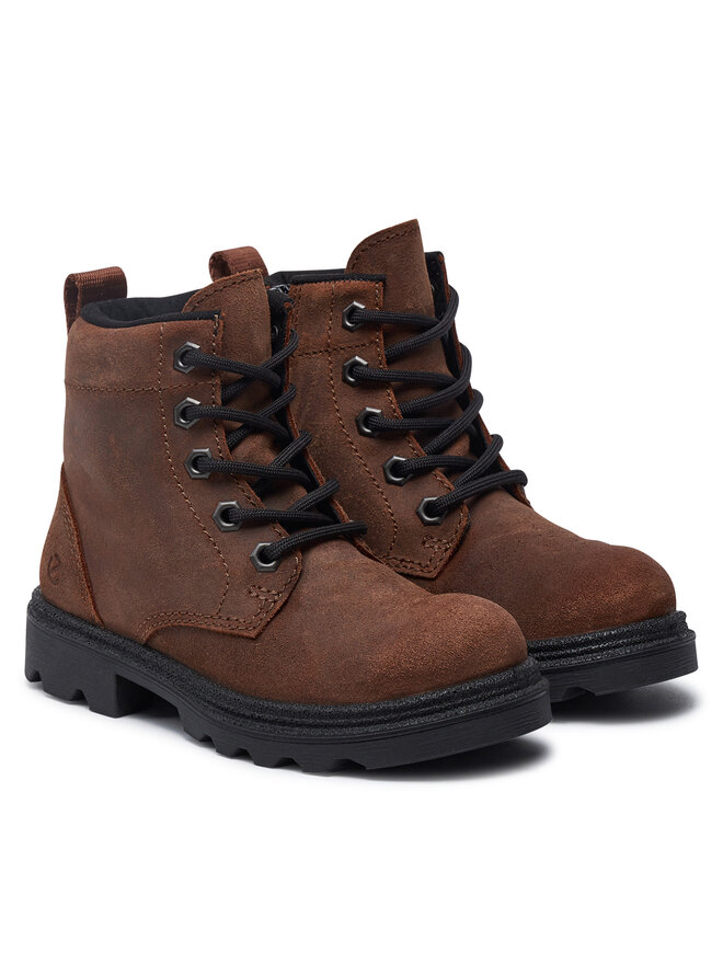 ECCO Šnurovacia obuv ECCO Grainer K 72822205014 Hnedá