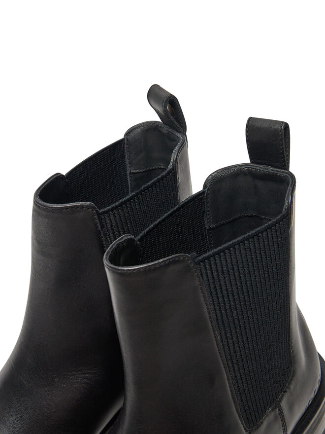JOOP! Kotníková obuv s elastickým prvkem JOOP! 4140007708 Černá
