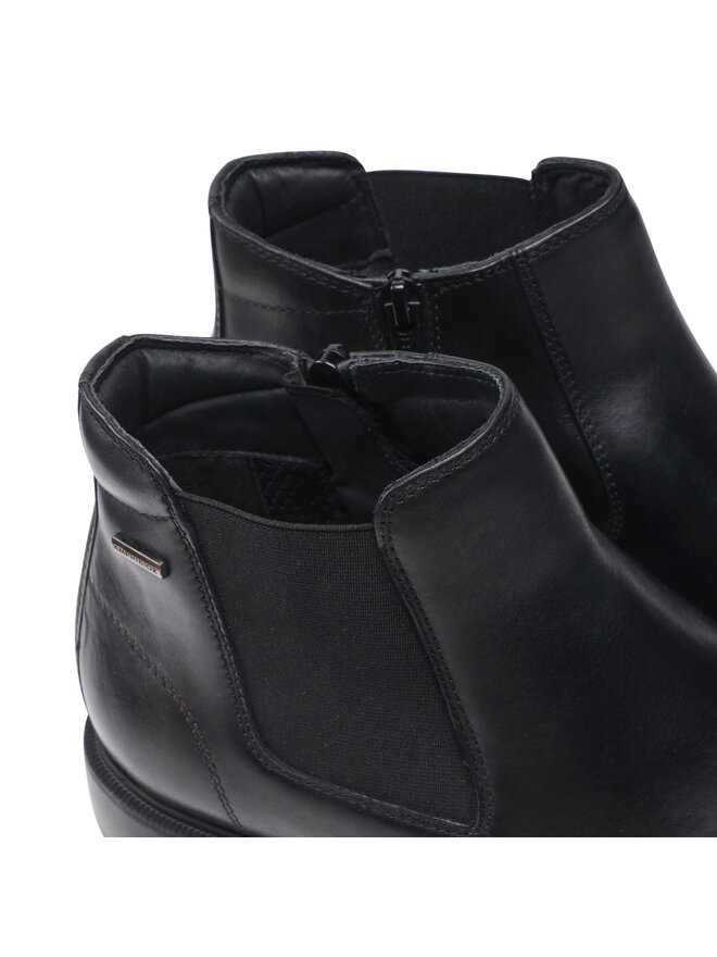 Geox Μποτάκια με λάστιχο Geox U Brayden 2Fit Abx B U64N1B 00043 C9999 Μαύρο