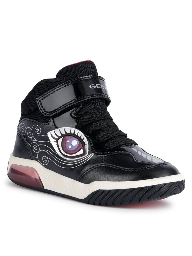 Geox Sneakers Geox J Inek Girl J36ASB 0NFEW C0922 M Schwarz