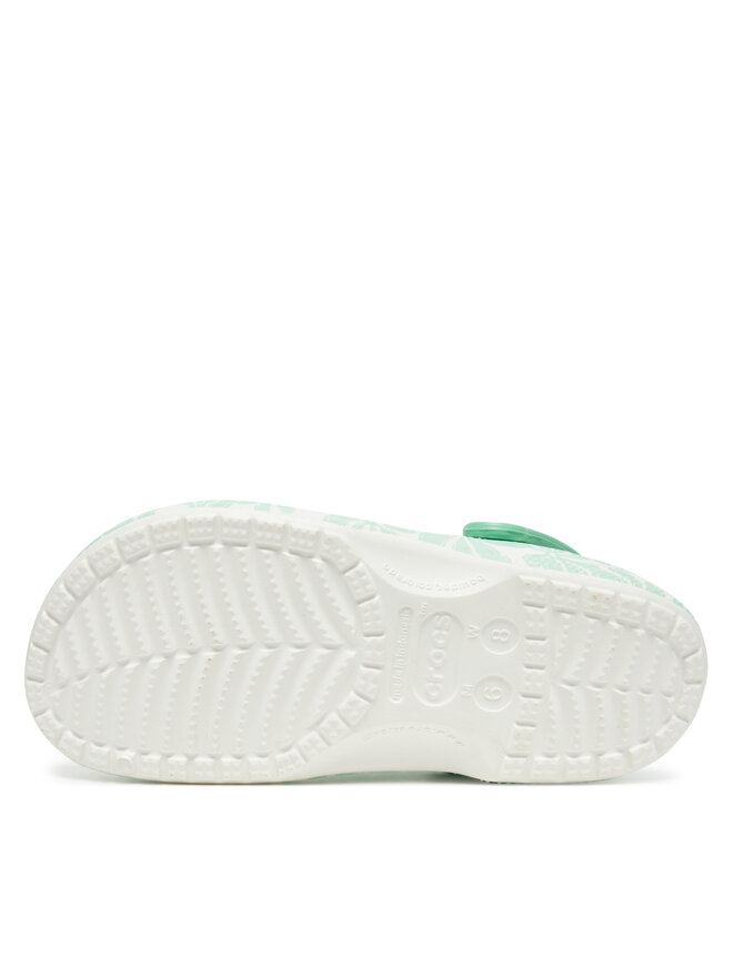 Crocs Παντόφλες Crocs BAYA GRAPHIC CLOG 206230-3U3 Λευκό
