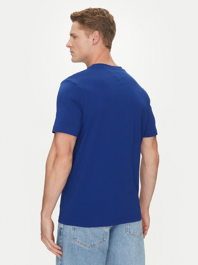 Tommy Hilfiger Tommy Hilfiger Camiseta Center Stack MW0MW38621 Azul Regular Fit