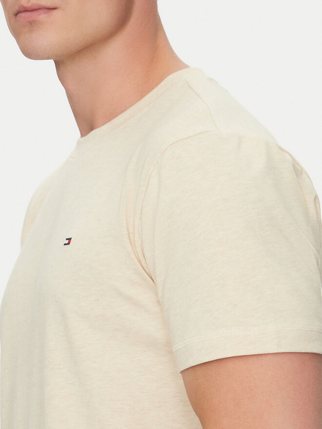 Tommy Hilfiger Tommy Hilfiger Marškinėliai UM0UM03362 Smėlio Regular Fit