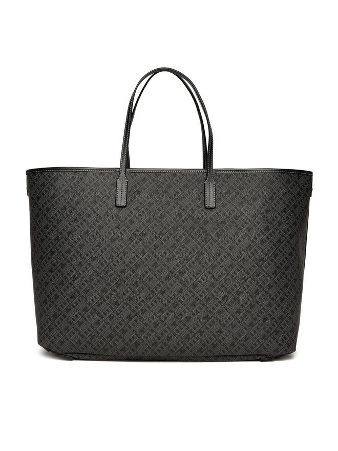 Tommy Hilfiger Torebka Tommy Hilfiger Th Monoplay Le Maxi Tote AW0AW17697 Czarny
