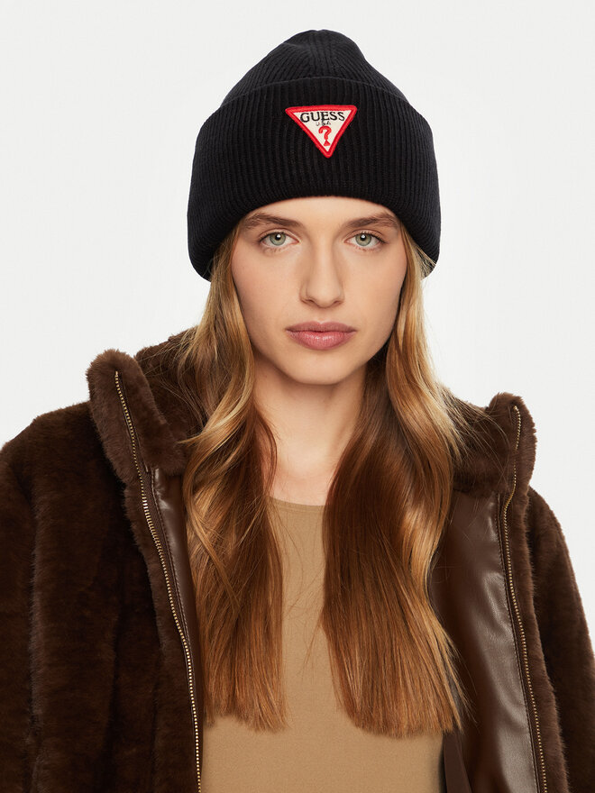 Guess Čepice Guess AW5234 VIS01 Černá