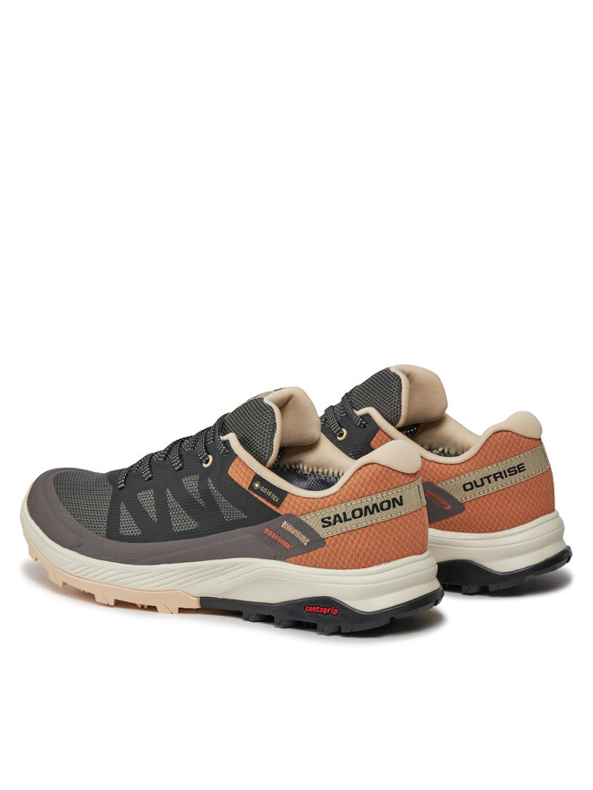 Salomon Παπούτσια πεζοπορίας Salomon Outrise Gtx W L47219100 Γκρι