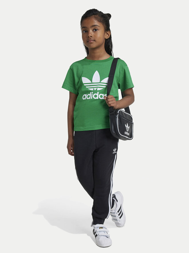 adidas adidas Camiseta adicolor Trefoil IY4013 Verde Regular Fit