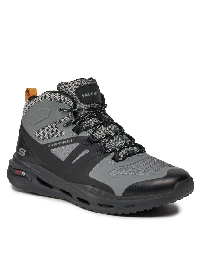 Skechers Polacchine Skechers Arch Fit Orvan Montfort 210478/GYBK Grigio