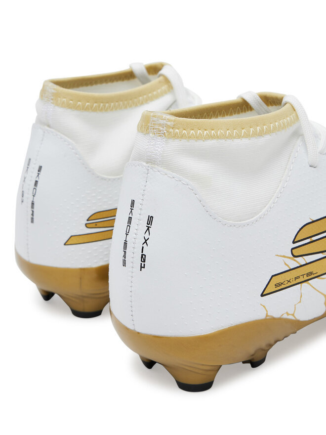 Skechers Scarpe da calcio Skechers Skx_1.5 High Jr Youth Fg 252065L/WBGD Bianco