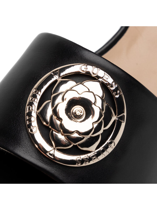 Guess Şlapi Guess Darice2 FL6DE2 LEA19 Negru