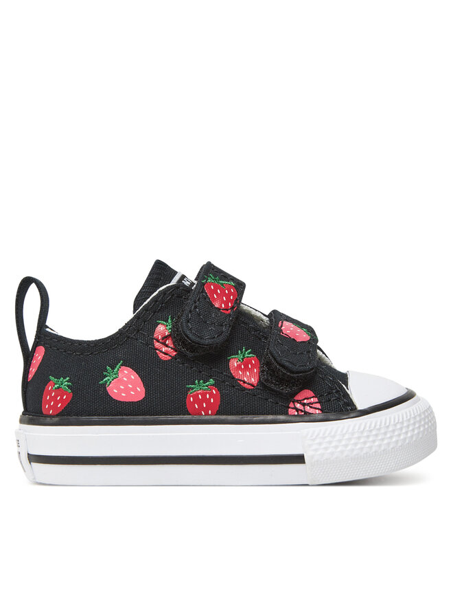 Converse Scarpe da ginnastica Converse Chuck Taylor All Star Strawberries Easy-On A14929C Nero