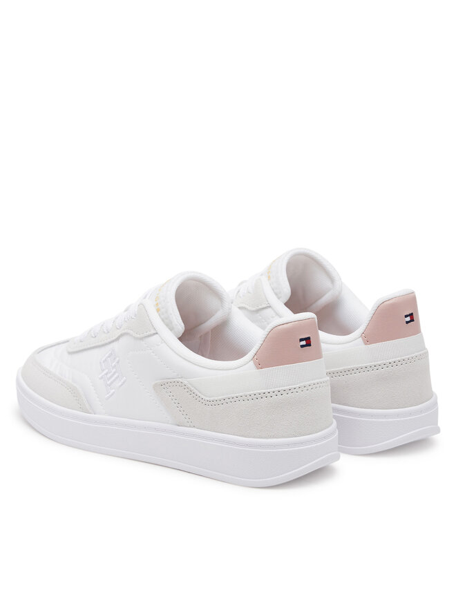 Tommy Hilfiger Αθλητικά Tommy Hilfiger Th Heritage Sneaker FW0FW08643 Λευκό
