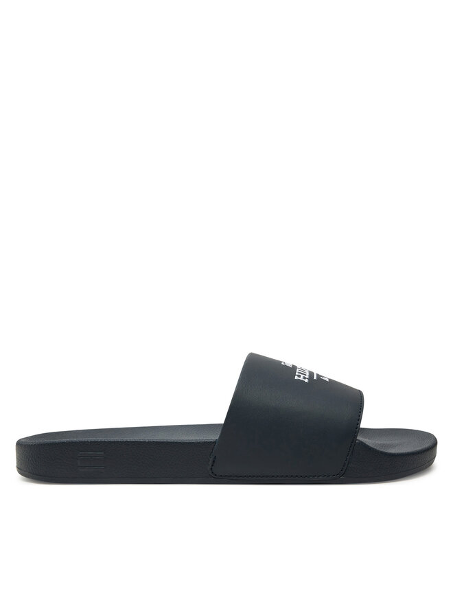 Tommy Hilfiger Šľapky Tommy Hilfiger Embroid Hilfiger 85 Pool Slide FM0FM05342 Tmavomodrá