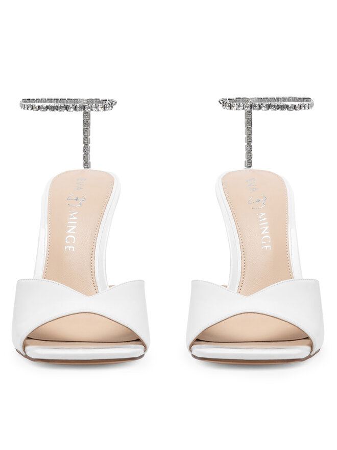 Eva Minge Sandale Eva Minge STEPHANIE-V1051L-01 Alb