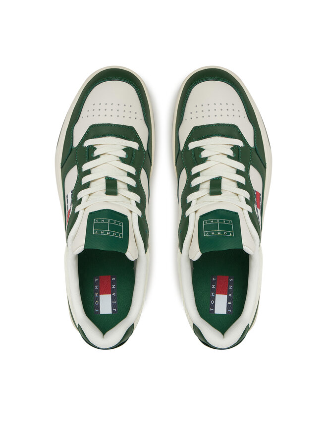 Tommy Jeans Αθλητικά Tommy Jeans (New) Tjm Cupsole Leather Ess EM0EM01443 Λευκό