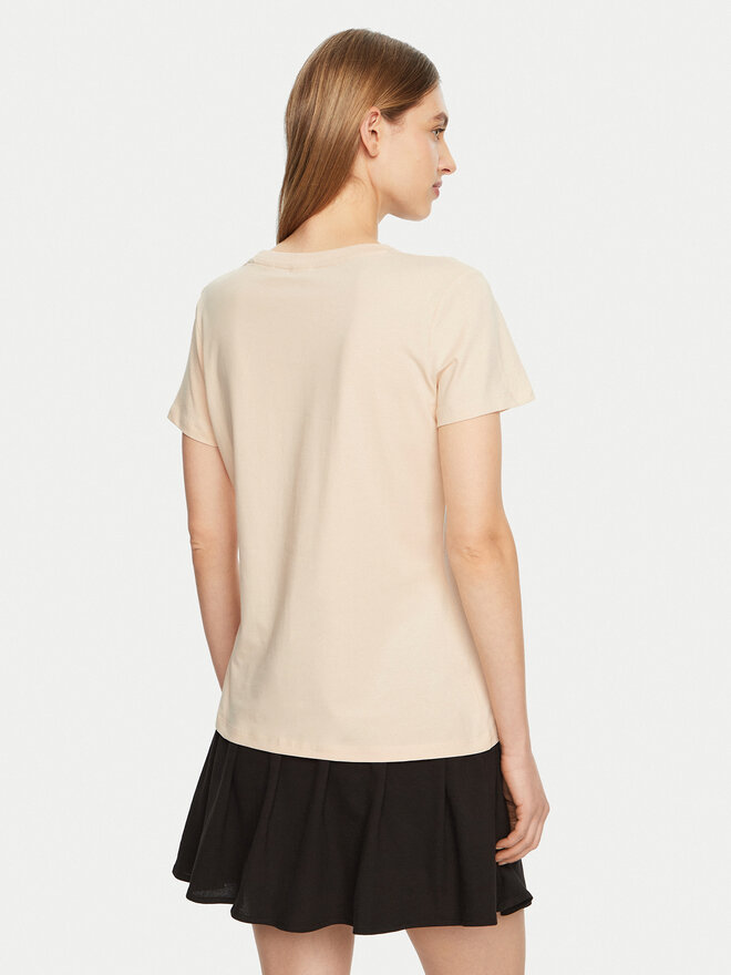 Guess Guess T-Shirt V5RI16 J1314 Μπεζ Regular Fit