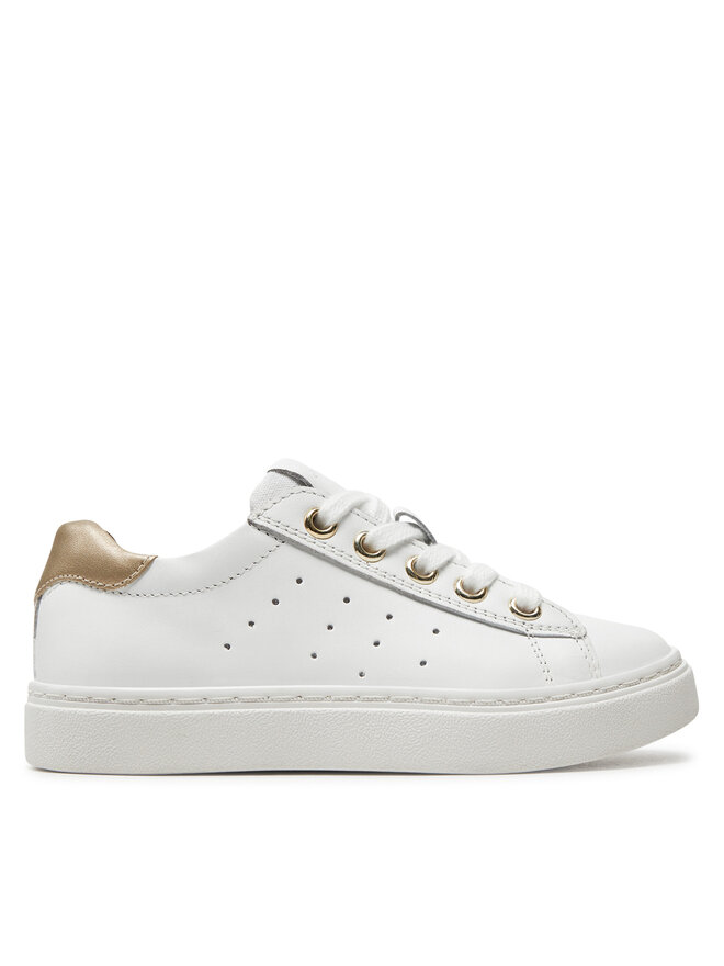 Geox Sneakersy Geox J Nashik Girl J4586B 00085 C1000 S Bílá