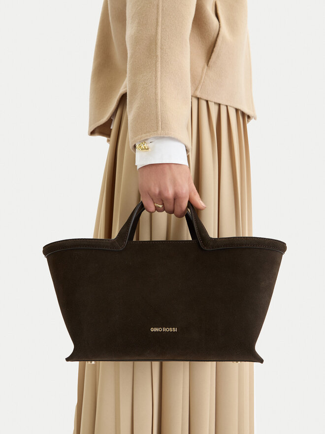 GINO ROSSI Handtasche GINO ROSSI EO-LA224-19153C Braun