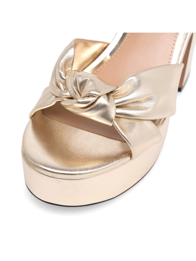 Nine West Сандали Nine West WFA2634-1 Златист