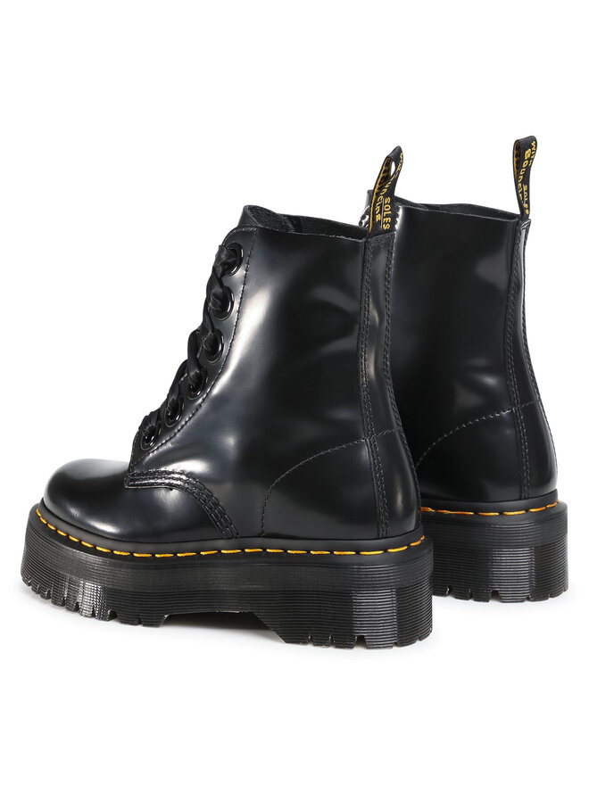 Schnürstiefel Dr. Martens Molly 24861001 Schwarz | eschuhe.de