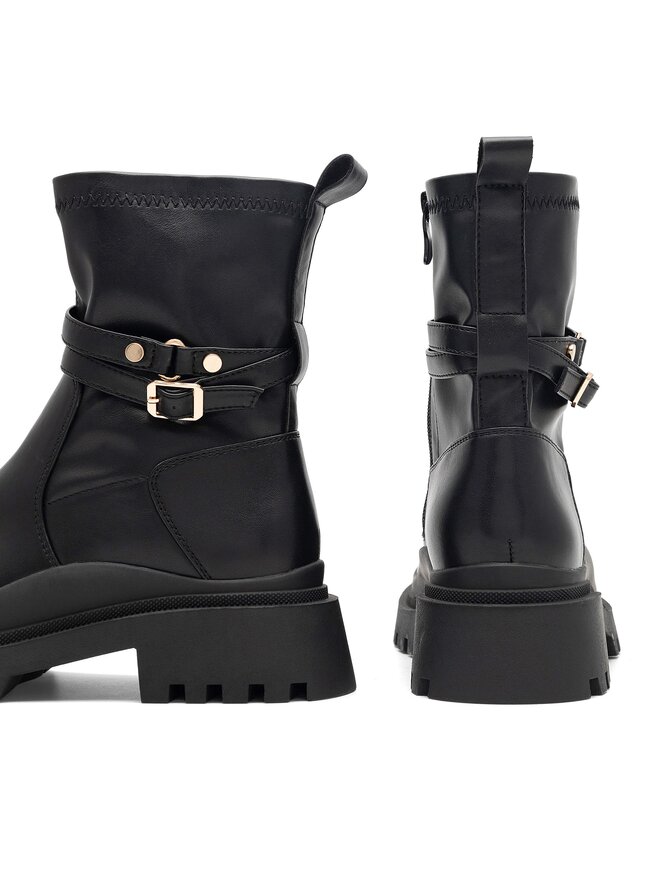 DeeZee Členková obuv DeeZee TINSLEY WS5650A-16 Čierna