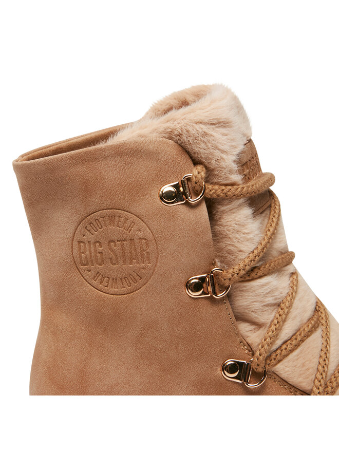 Big Star Shoes Ботильйони Big Star Shoes MM274573 Коричневий