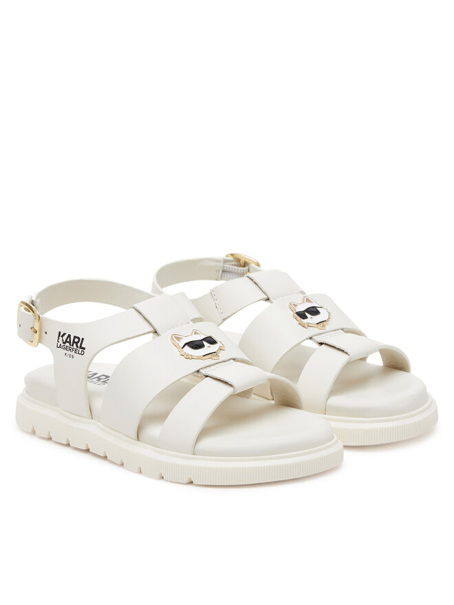 Karl Lagerfeld Kids Sandalen Karl Lagerfeld Kids Z30372 M Écru