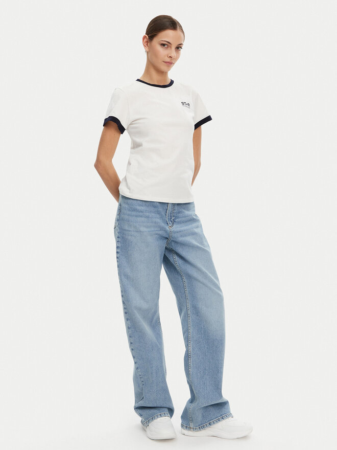 Golden Goose Golden Goose T-Shirt GWP01846.P001489.11782 Weiß Regular Fit
