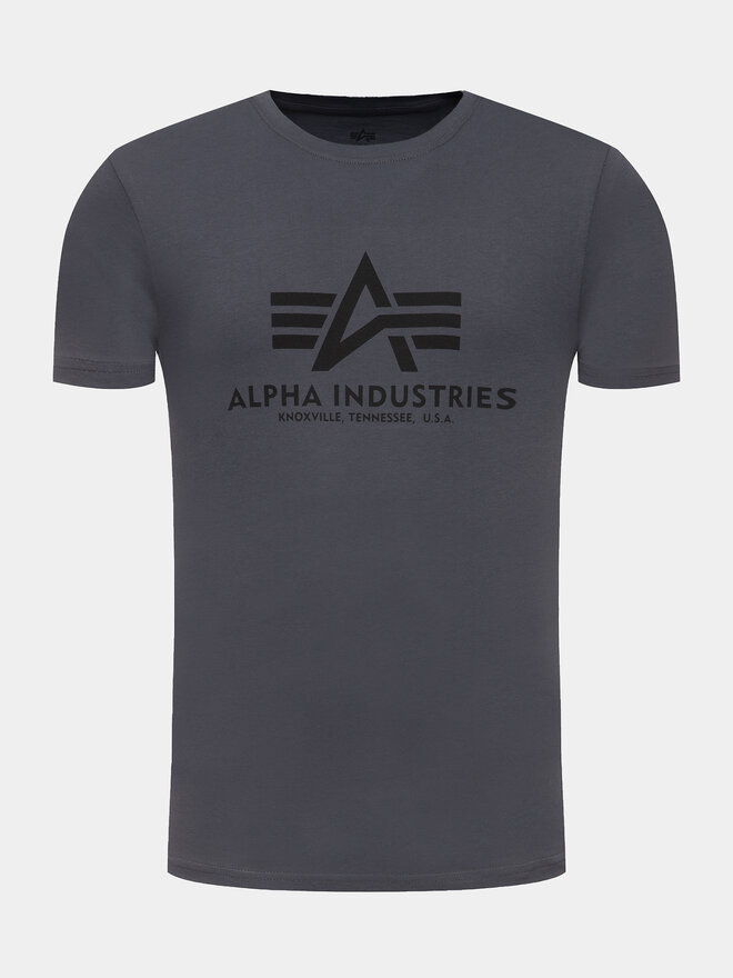 Alpha Industries Alpha Industries T-Shirt Basic 100501 Grau Regular Fit