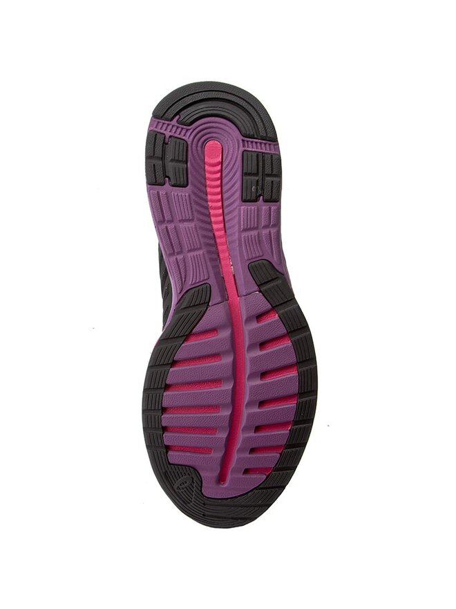 Laufschuhe Asics FuzeX T689N Schwarz eschuhe