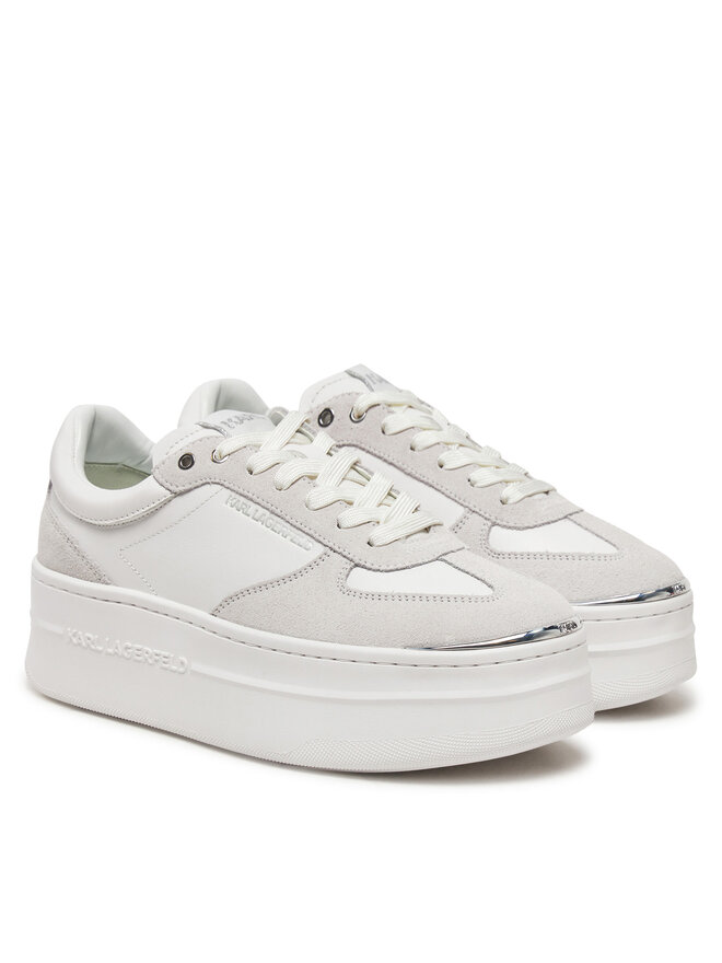 KARL LAGERFELD Sneakersy KARL LAGERFELD Kobo III KL65025 Bílá