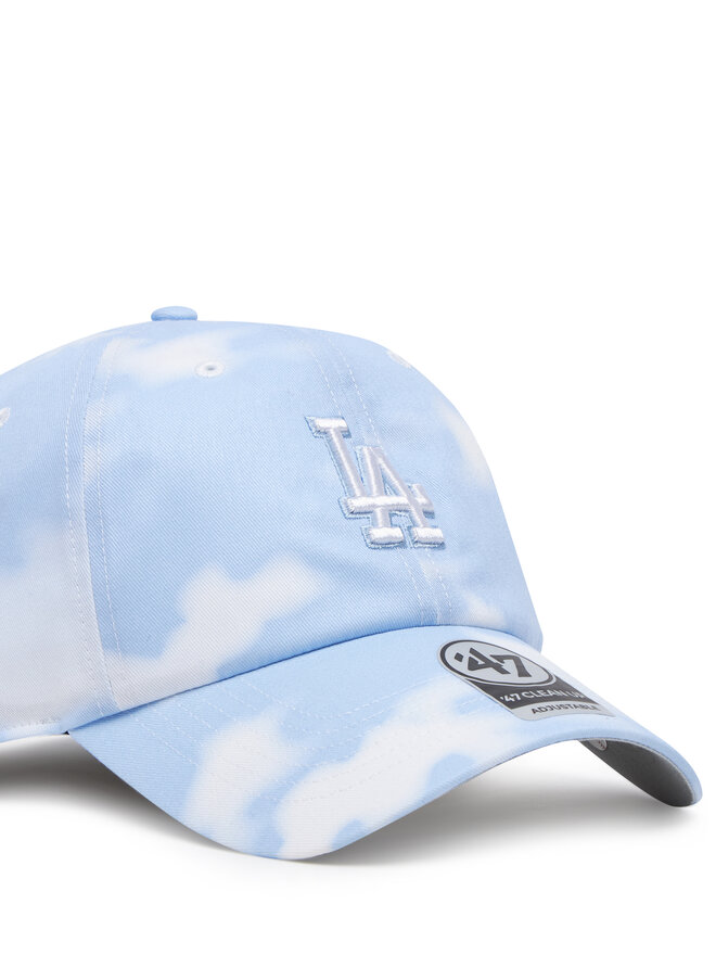 47 Brand Gorra con visera 47 Brand MLB LA Dodgers In The Clouds ’47 Clean Up B-ITCCU12PTS Celeste