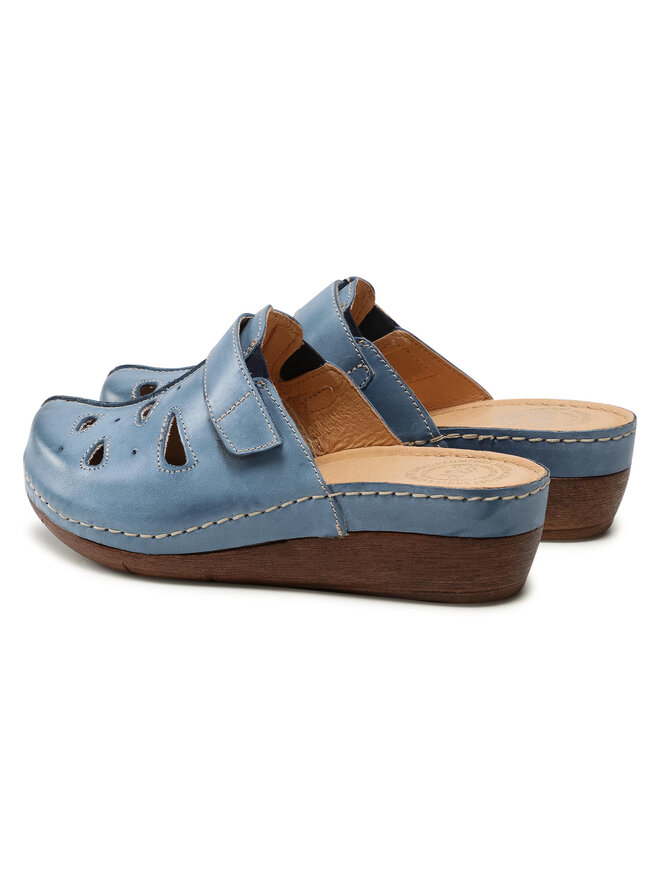 Waldi Pantoletten Waldi 0610 Blau