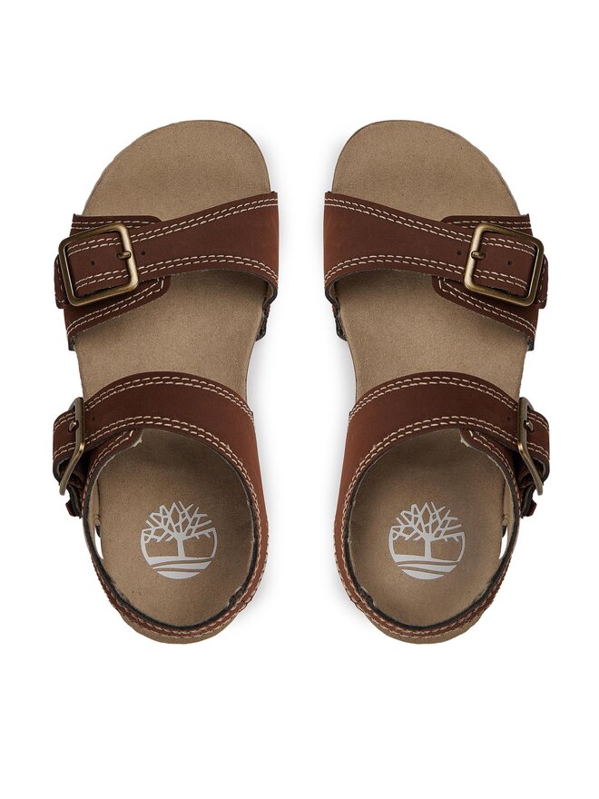 Timberland Sandali Timberland Castle Island 2 Strap TB0A5SZT9311 Rjava