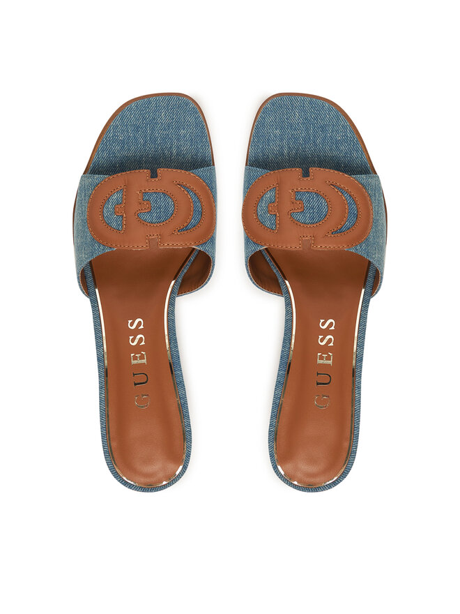 Guess Pantoletten Guess FLJCN3 DEN03 Blau