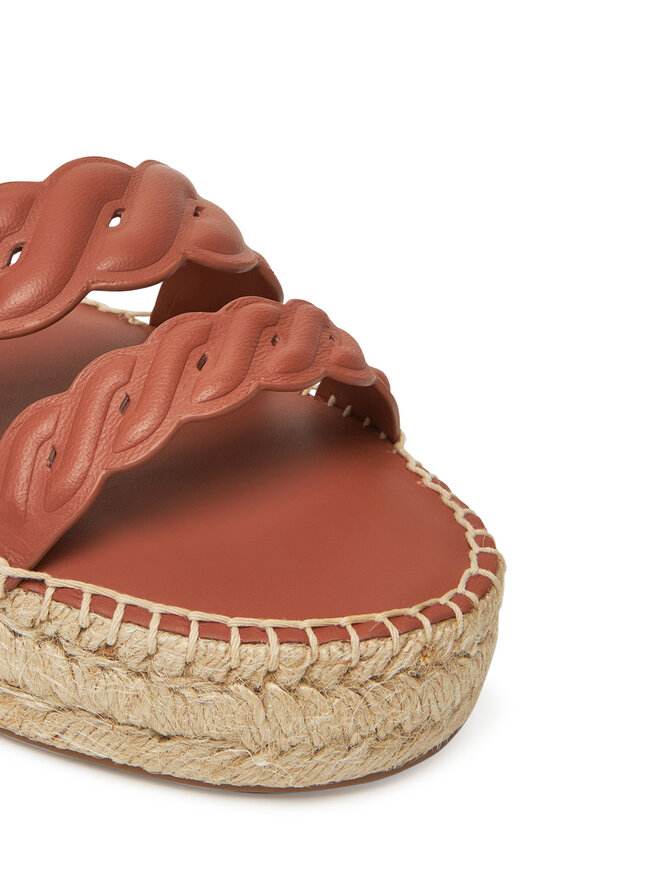 Tommy Hilfiger Espadrilles Tommy Hilfiger FW0FW08496 Brūns