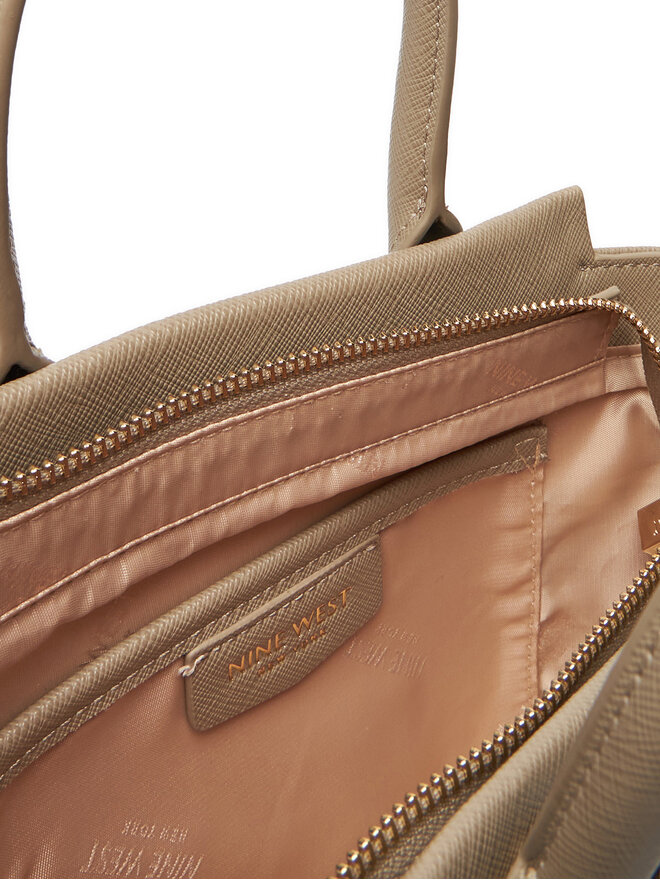 Nine West Handtasche Nine West CEO-Chelsea-Charm-I-LX10187 Beige