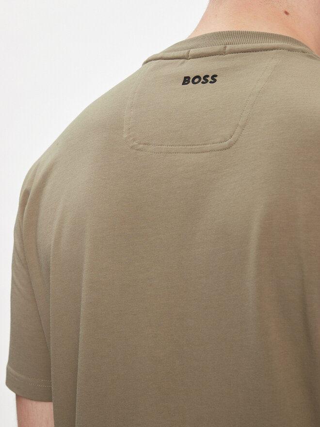 BOSS Boss Marškinėliai 50513010 Smėlio Regular Fit