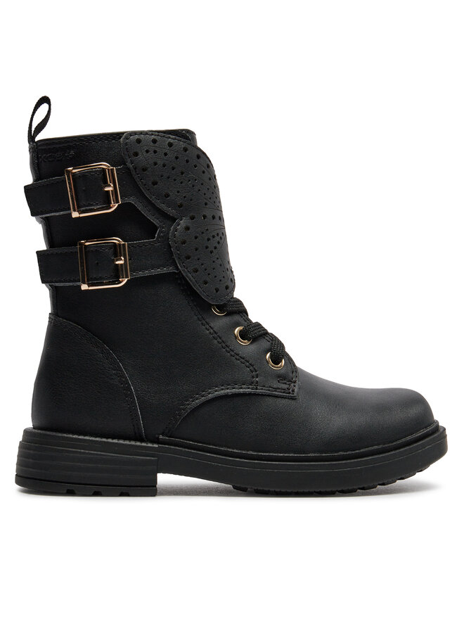 Geox Škornji Geox J Eclair Girl J369QN 000BC C9999 M Črna