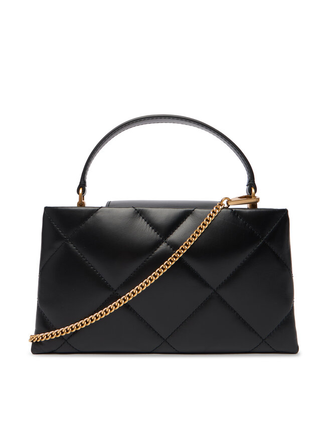 Tory Burch Handtasche Tory Burch Kira Diamond Quilt East-West Top Handle 174999 Schwarz
